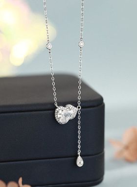 国风阿宝新中式项链链999锁骨女