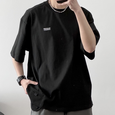 CCD日系小兜基础印花短袖