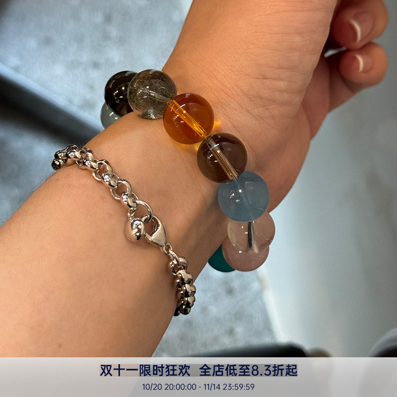 PAUSA ANN s925 圆环经典运动感通勤搭配手链