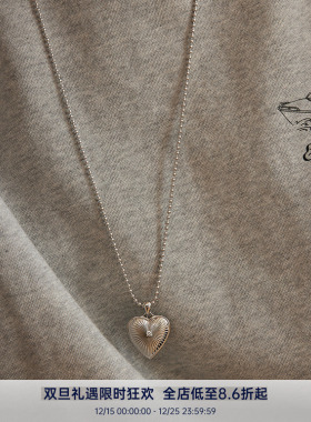 PAUSAANN爱心项链女