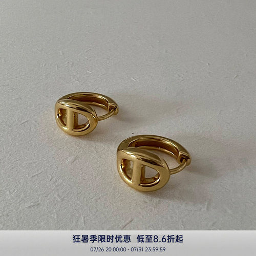PAUSAANN女猪鼻子耳钉
