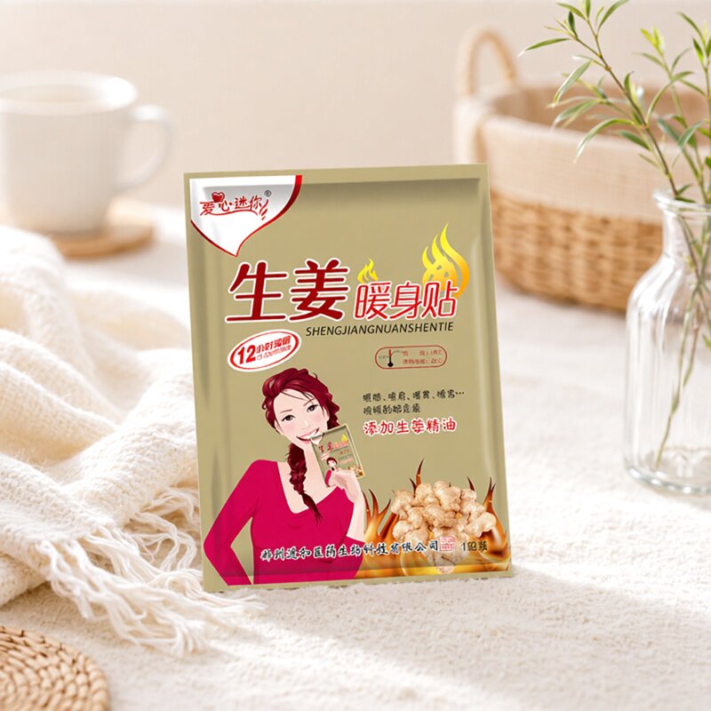 生姜暖贴暖宝宝热敷冬季暖身贴