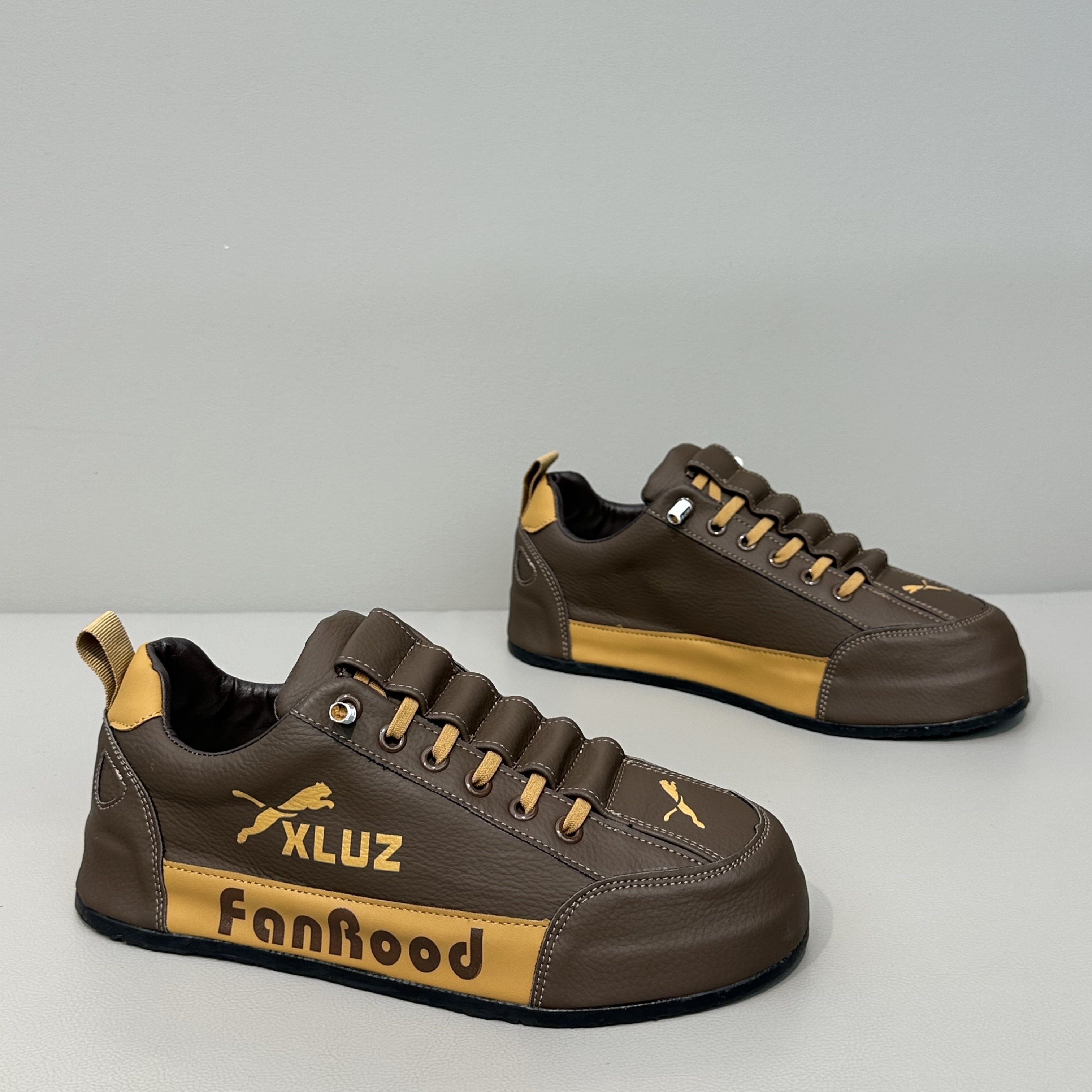 潮牌专柜一脚蹬内增高男鞋2025秋新款一脚蹬百搭时尚轻便透气软底