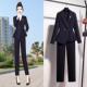 气质女神范职场面试正装 高端职业装 女秋冬时尚 套装 西服工作服 西装