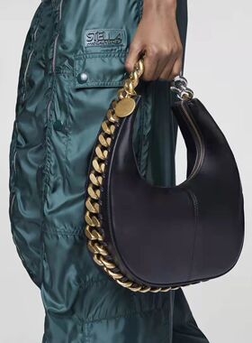 2022ssF 明星同款单肩包腋下大链条女包欧意大利设计环保STELLA包