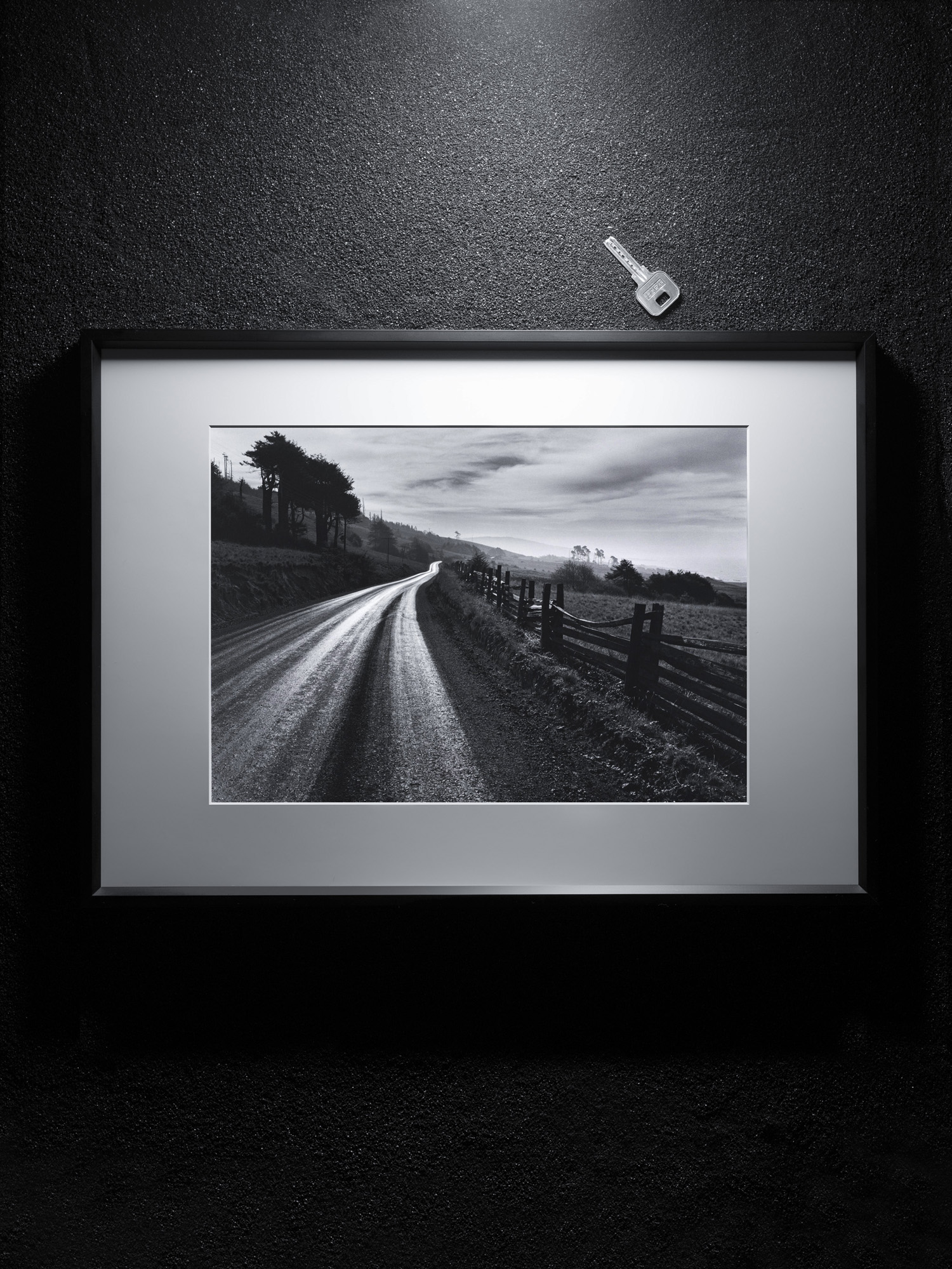 安塞尔亚当斯摄影装饰画  客厅小众艺术轻奢高级感挂画壁画免打孔