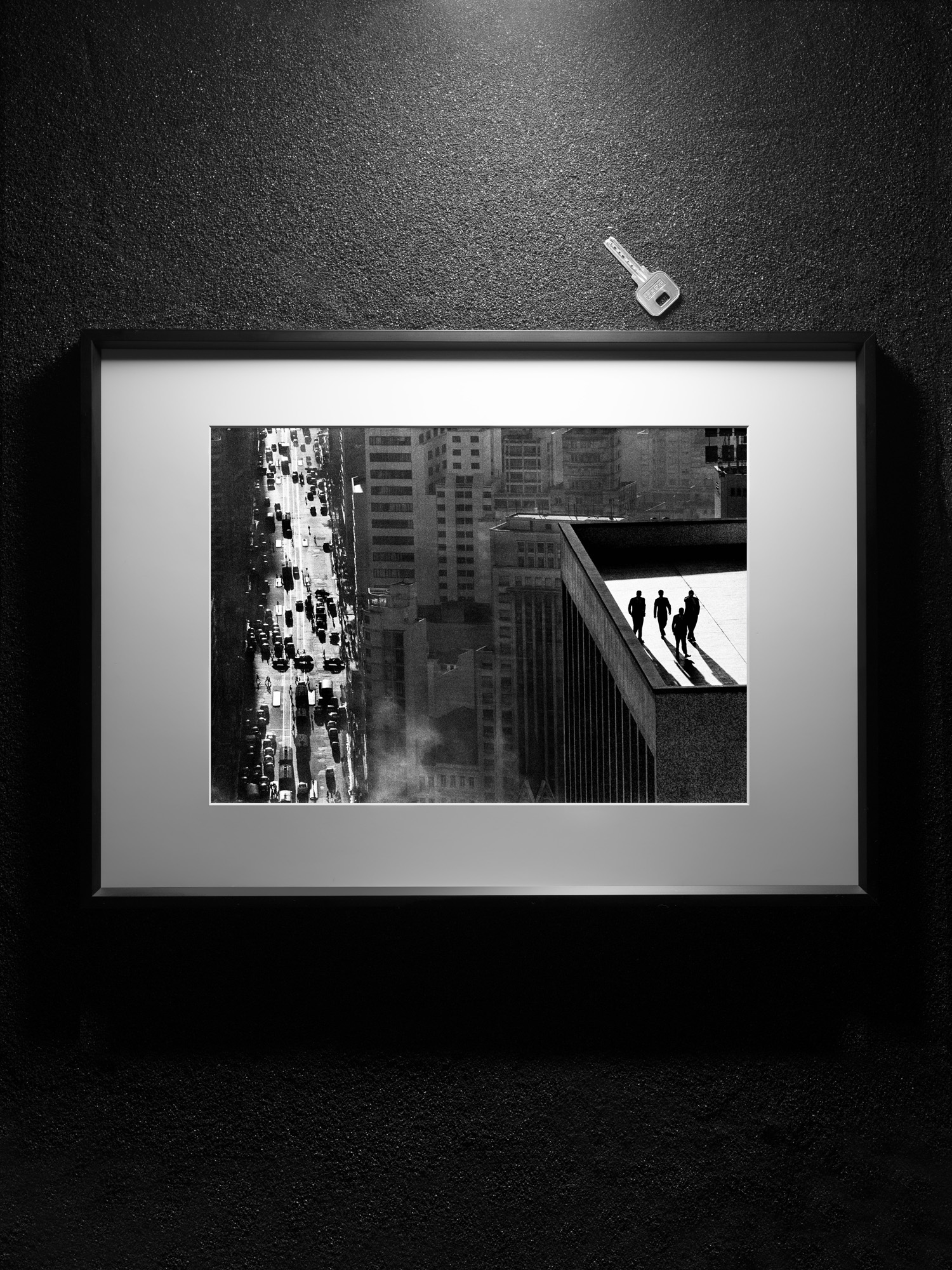 摄影作品《圣保罗》 玛格南摄影师 Rene Burri 的著名作品装饰画