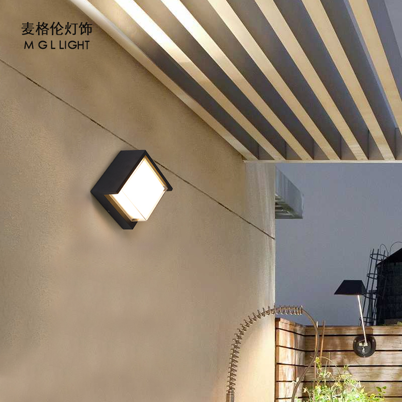 户外阳台过道外墙灯防水