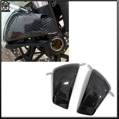 适用本田大黄蜂CB750 CB1000R改装碳纤维刹车卡钳导风护罩 散热罩