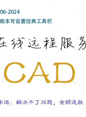 CAD远程安装CAD2014安装卸载下载CAD2020闪退天正T20代装cad2024