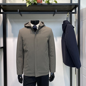 鹅绒内胆可脱卸男士 商务休闲鹅绒服冬季 保暖外套领佐诺依品牌