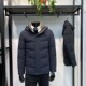 羽绒服外套商务休闲可脱卸帽防风保暖上衣领佐 处理男士 赔钱 断码