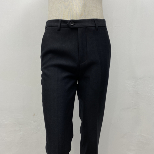 子长裤 加绒加厚25年秋冬新品 中腰直筒免烫裤 商务西裤 领佐诺依 男士
