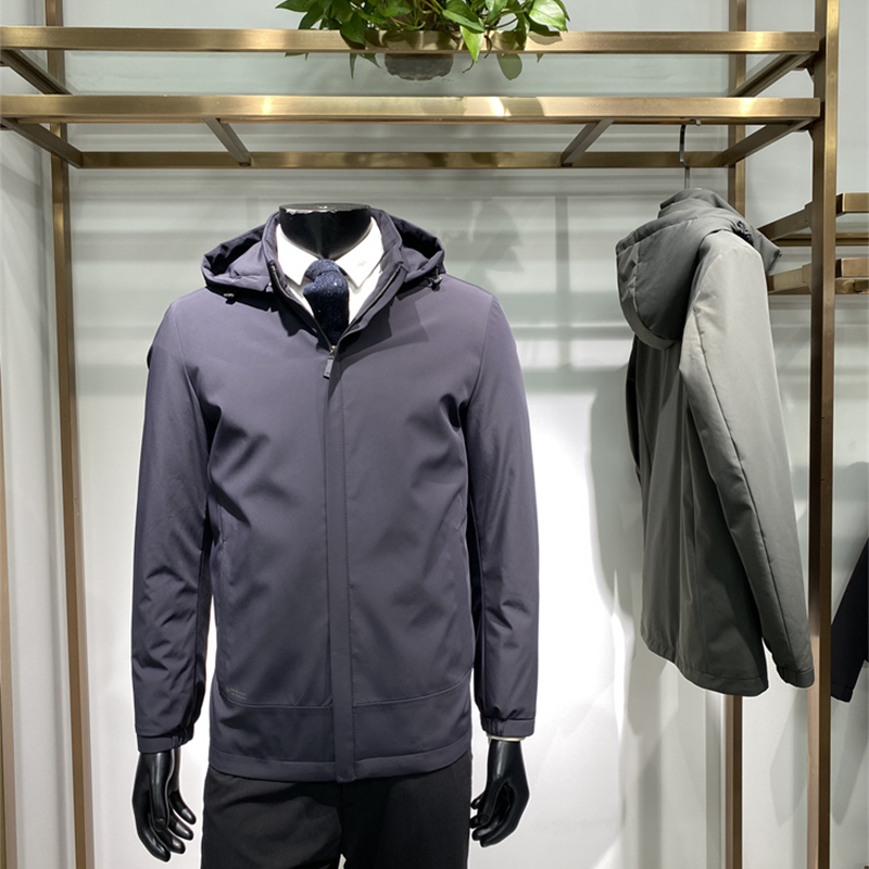 25年冬新品男士帽子可拆卸羽绒服