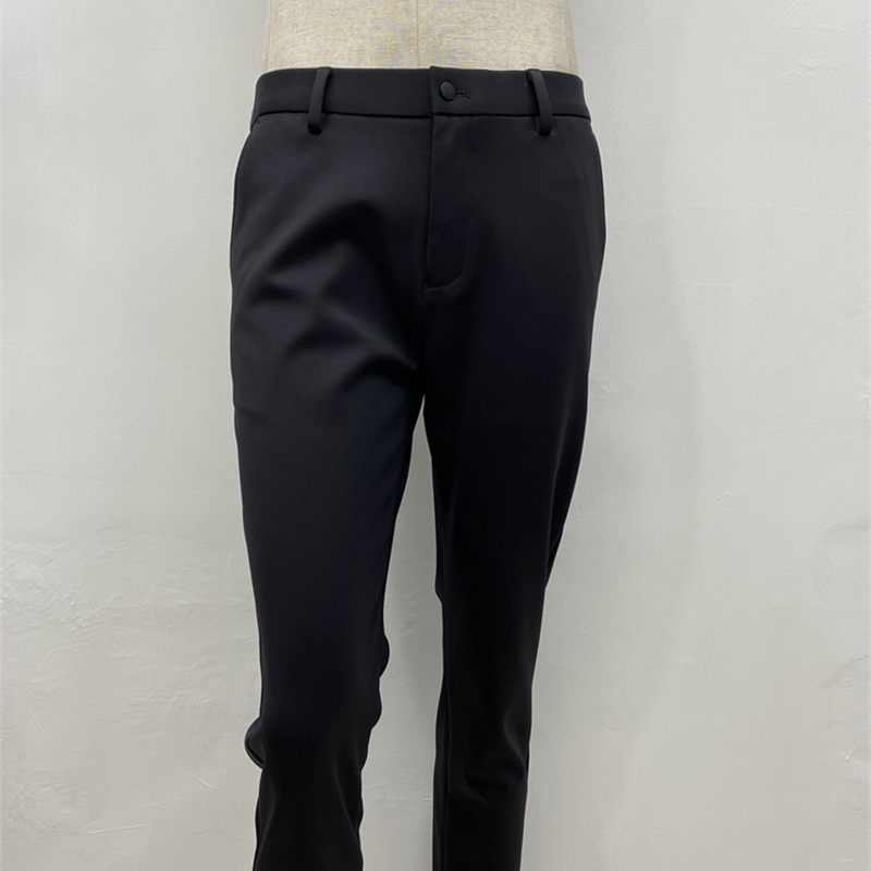 腰围有弹力男士商务休闲裤