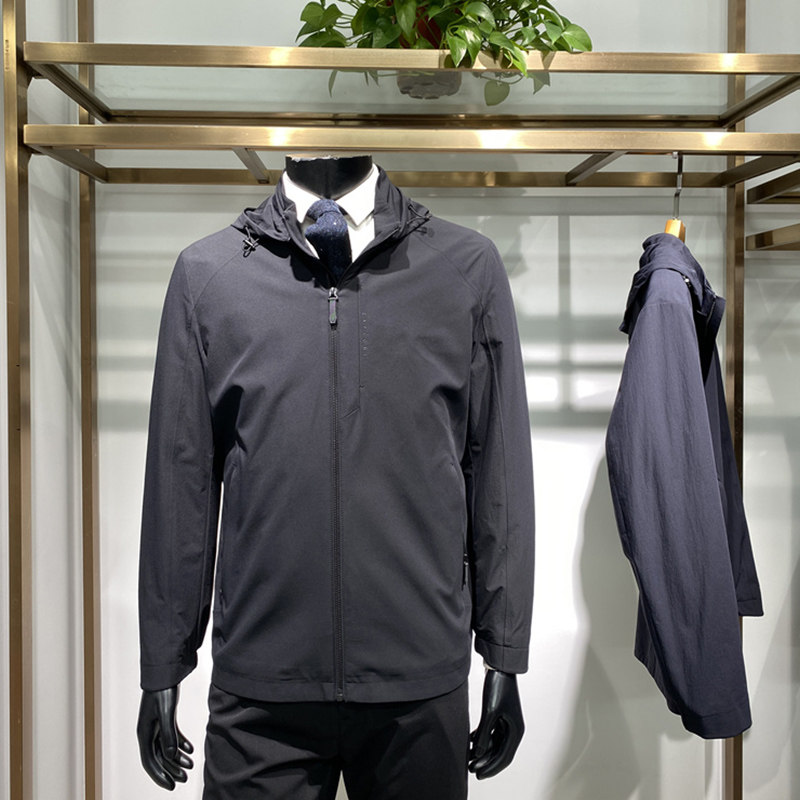 加绒25年秋季新品男士短款夹克上衣商务休闲可脱卸帽外套领佐诺依,男装,夹克,淘宝优惠券,粉丝福利购,淘宝优惠卷