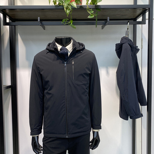 棉衣外套商务休闲棉袄上衣领佐诺依 短款 轻薄棉服25年秋冬新品 男士