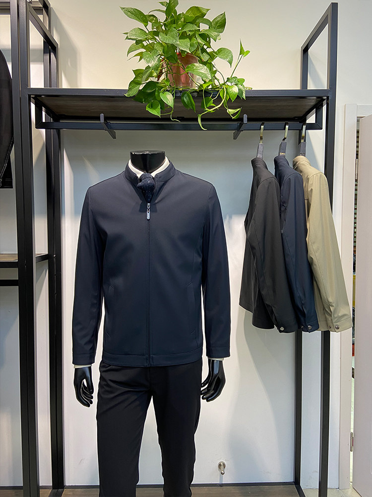 回馈款2026年春季新品男士立领短款夹克商务休闲外套领佐诺依