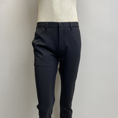 男士 弹力休闲裤 藏青色商务裤 25年秋冬新品 子中腰免烫长裤 领佐诺依