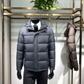 赔钱断码 处理直充绒男士 可拆卸帽羽绒外套商务休闲鸭绒服领佐诺依