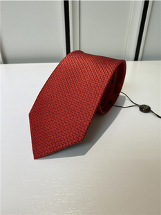 礼盒装 红色领带桑蚕丝商务正装 领部配饰领佐诺依 男士 25年新品
