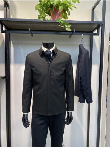 领佐诺依翻领春季男士夹克外套