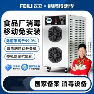 飞立臭氧发生器食品厂车间杀菌臭氧消毒机工业活氧机消毒器FL810N