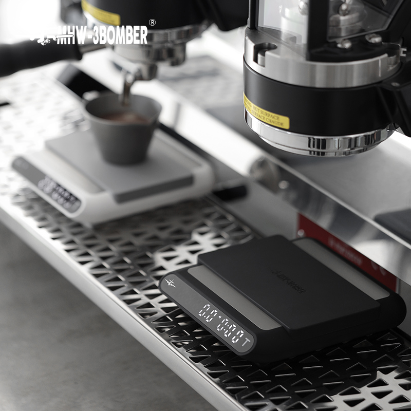 MHW-3BOMBER轰炸机方程式智能咖啡秤 意式手冲计时电子称 水粉比