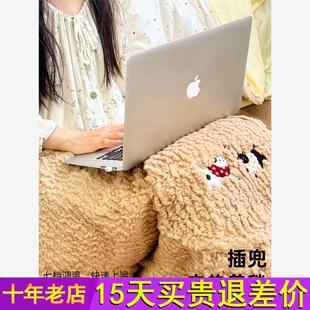 三春电热加热盖毯办公室暖身毯电热毯小尺寸插兜毛毯可拆洗电褥子