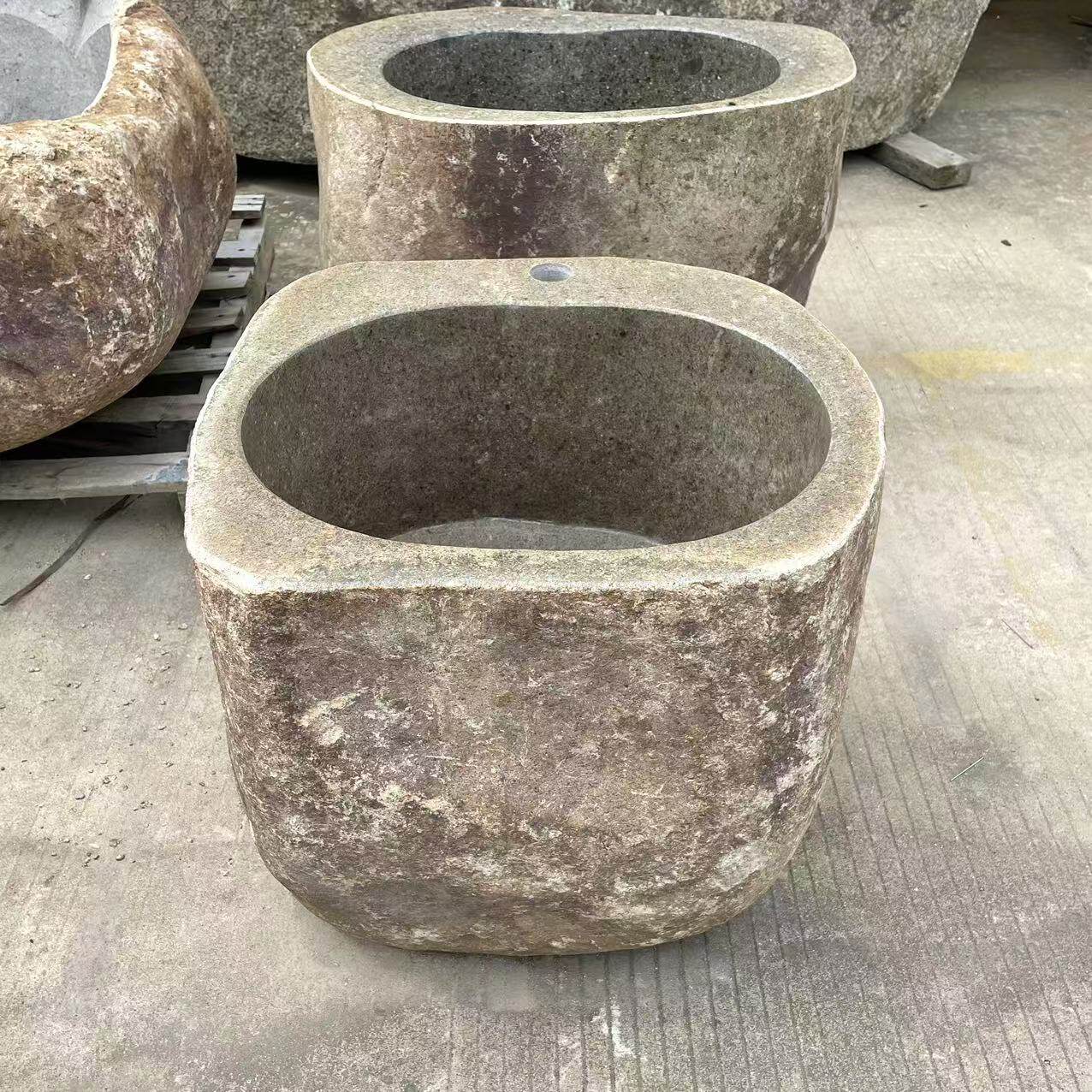 40cm鹅卵石拖把池石头家
