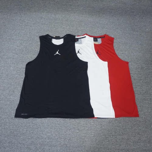 NIKE男子AJ速干篮球训练无袖背心