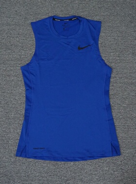 Nike/耐克 PRO 男子运动训练紧身健身速干无袖背心 BV5601-480