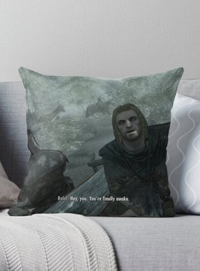 TES上古卷轴5老滚the elder scrolls周边抱枕套设定集挂件手办ol4