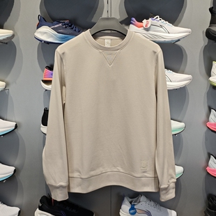 李宁卫衣2024春季 中国色系列男子宽松圆领运动上衣AWDU029 新款