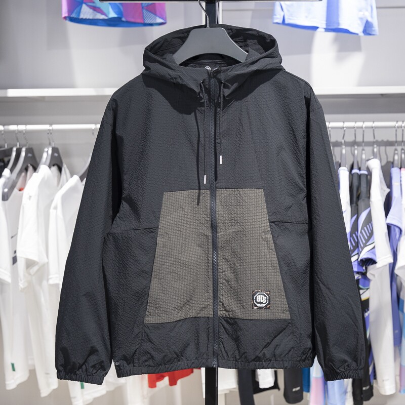 李宁运动风衣防晒抗菌