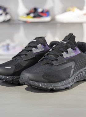 李宁跑鞋男士2023新款云科技防滑减震徒步户外越野跑鞋ARDT015