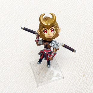 齐天大圣蛋糕装饰摆件至尊宝孙悟空美猴王手办公仔生日蛋糕装饰