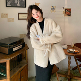 【】新中式水貂绒外套皮毛一体女2D111-A1085P205K308，女装皮草，2D111