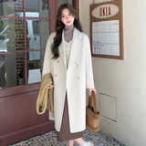 【】双面呢羊绒大衣外套小个子女2D111-A1081P275K418，女装毛呢外套，2D111