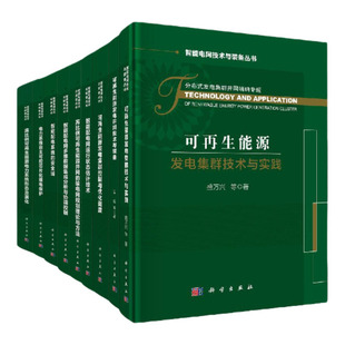 可再生能源发电集群技术与实践可再生能源发电集群控制与优化调度配电系统 安全域电力系统自主可控芯片化继电保护书籍 全9册