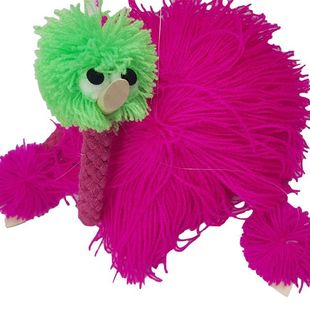 厂家同款跨境跑量产品提线木偶鸵鸟新奇特益智玩具减压