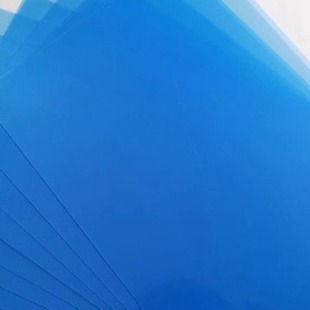 中药垫纸胶片房店捡抓配药材用工具垫子X光蓝色透明塑料尺寸任选