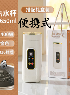 便携养生壶智能烧水壶旅行烧水杯