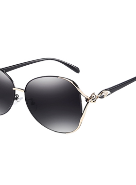 大框防紫外线蝶形优雅女偏光镜