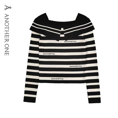 小众设计感针织短上衣