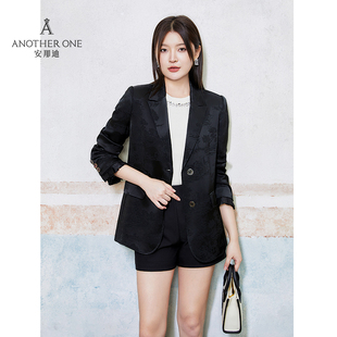 ANOTHER ONE安那迪韩系chic别致上衣气质通勤百搭针织小衫女