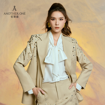 法式复古蝴蝶结衬衫女