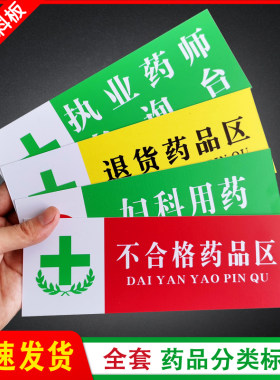 全套标牌医院诊所标牌药店分类