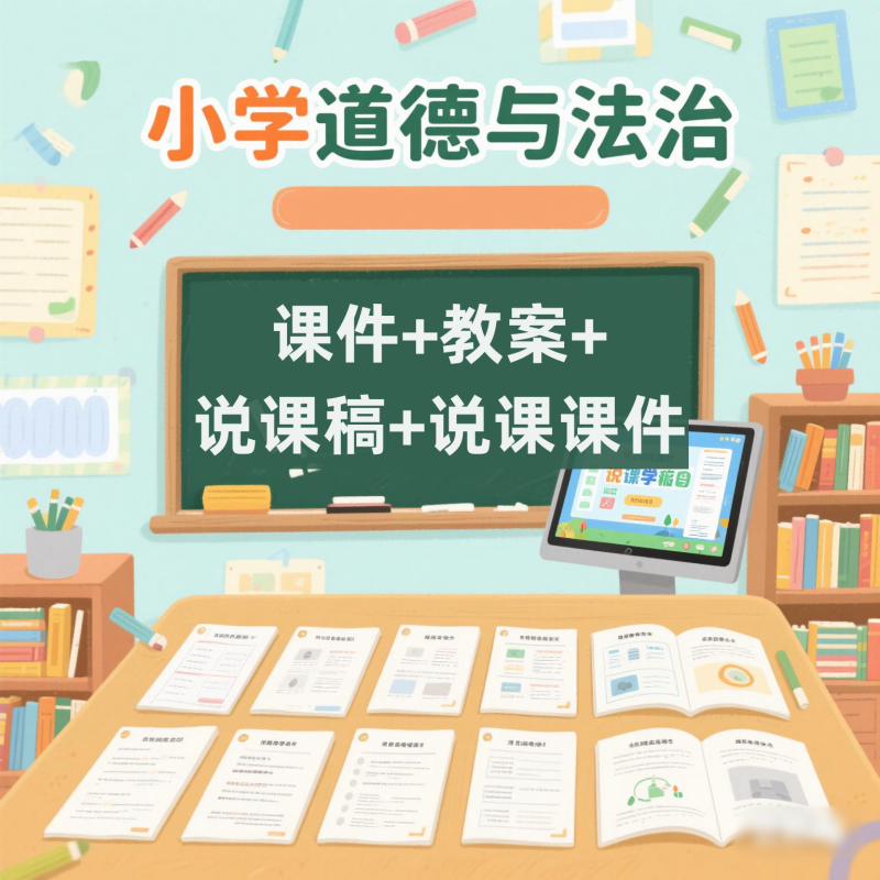 2026小学道德与法治课件教案说课稿说课课件配套教学新品面试竞赛