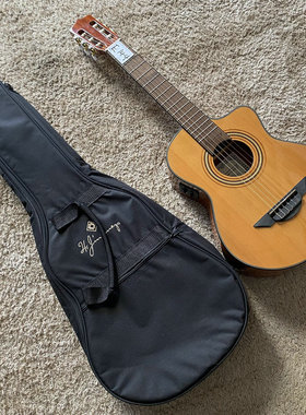 H.Jimenez 红松木缺角古典吉他面单板渔夫电箱36寸儿童旅行琴瑕疵